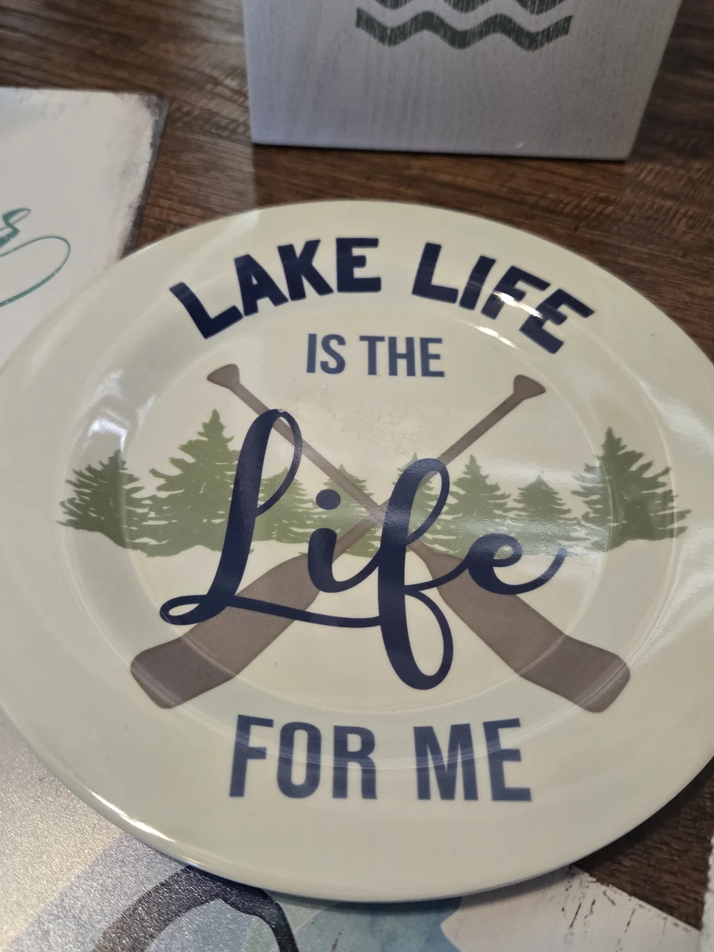 Lake Theme Bathroom Accessories,  Towel Set and Decor